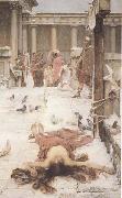 John William Waterhouse St Eulalia (mk41) oil on canvas